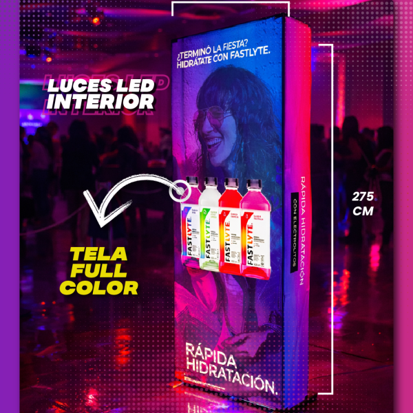 Stand Totem Mural Luminoso