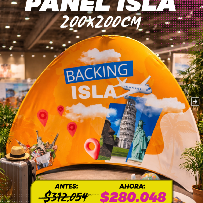 Backing Isla 360º