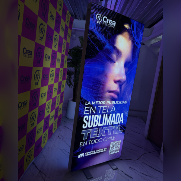 LED BOX Plegable 85x200 cm