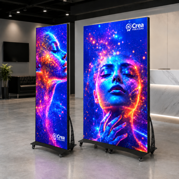 Pendón LED Poster 2.0