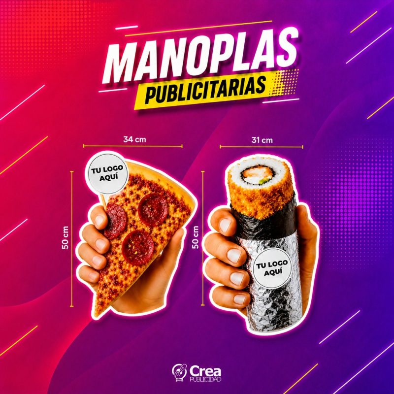 Manoplas Publicitarias Personalizadas