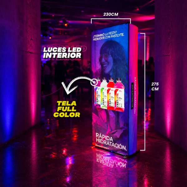 Stand Totem Mural Luminoso