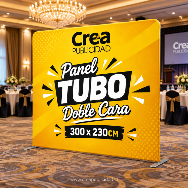 Panel Tubo Doble Cara 300x230