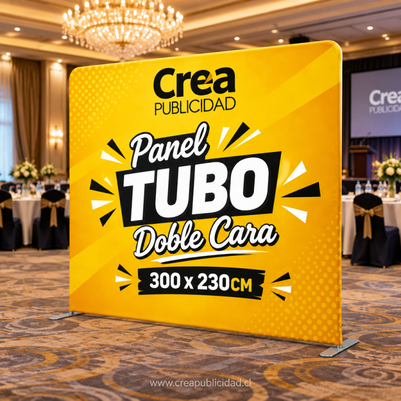 Panel Tubo Doble Cara 300x230