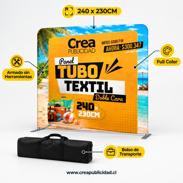 Panel Tubo 240x230